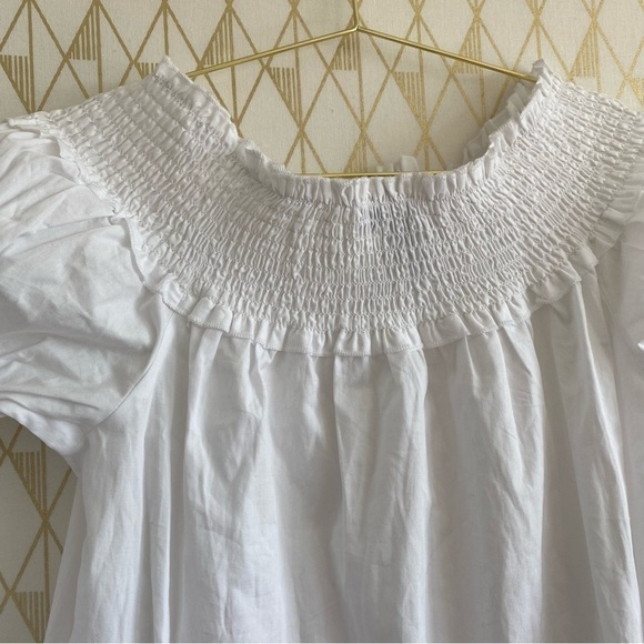 Ruffled white baby doll dress - Picture 5 of 5